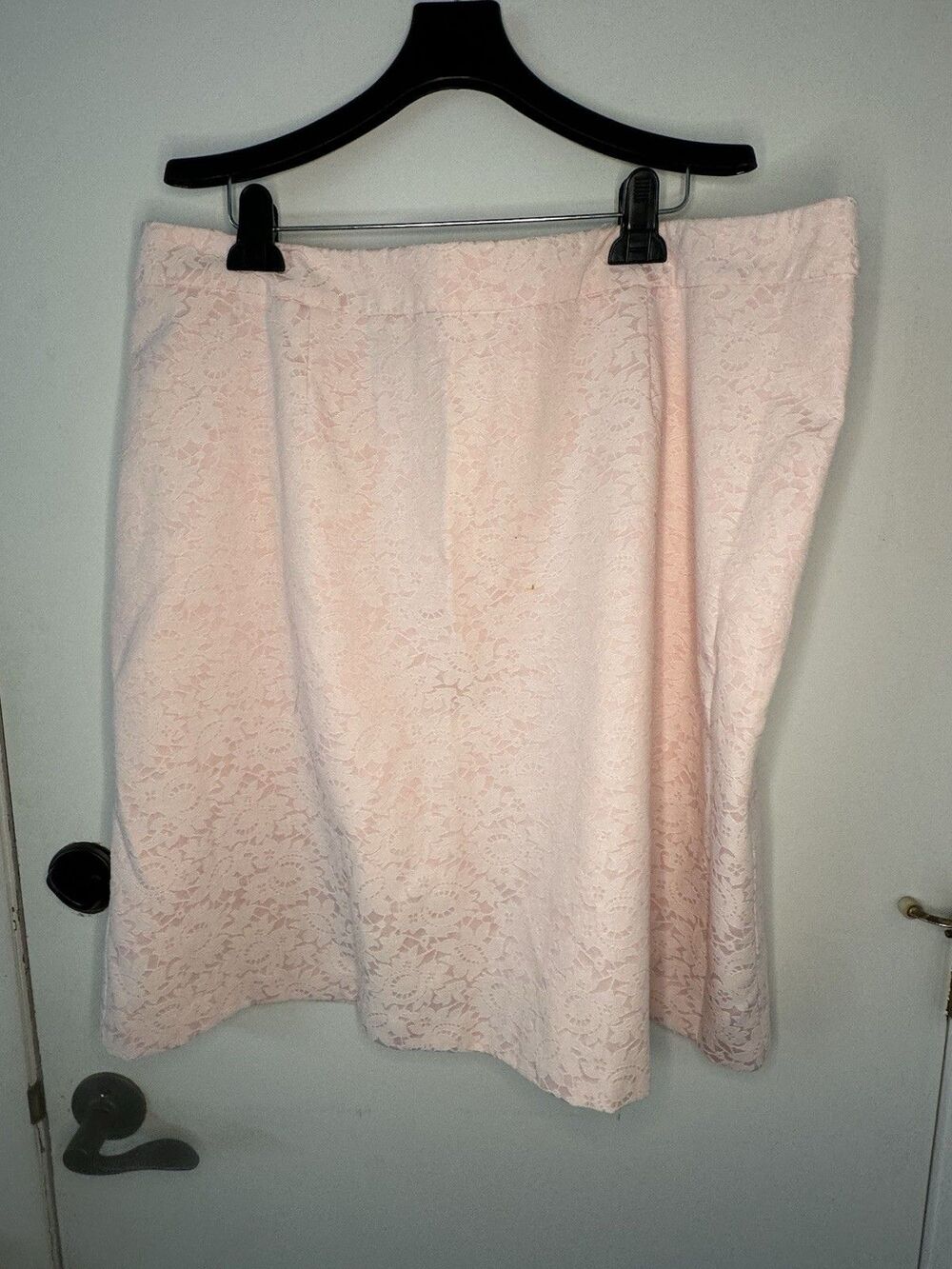 Vintage Jaclyn Smith Skirt Pink Brocade Floral Business Women's Size 22W